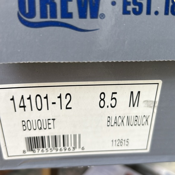 Bouquet by DREW Black Loafers Slip-On Comfort Shoes medium width  NEW - Picture 10 of 12